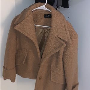 ChePe Women's Teddy Jacket in Camel
